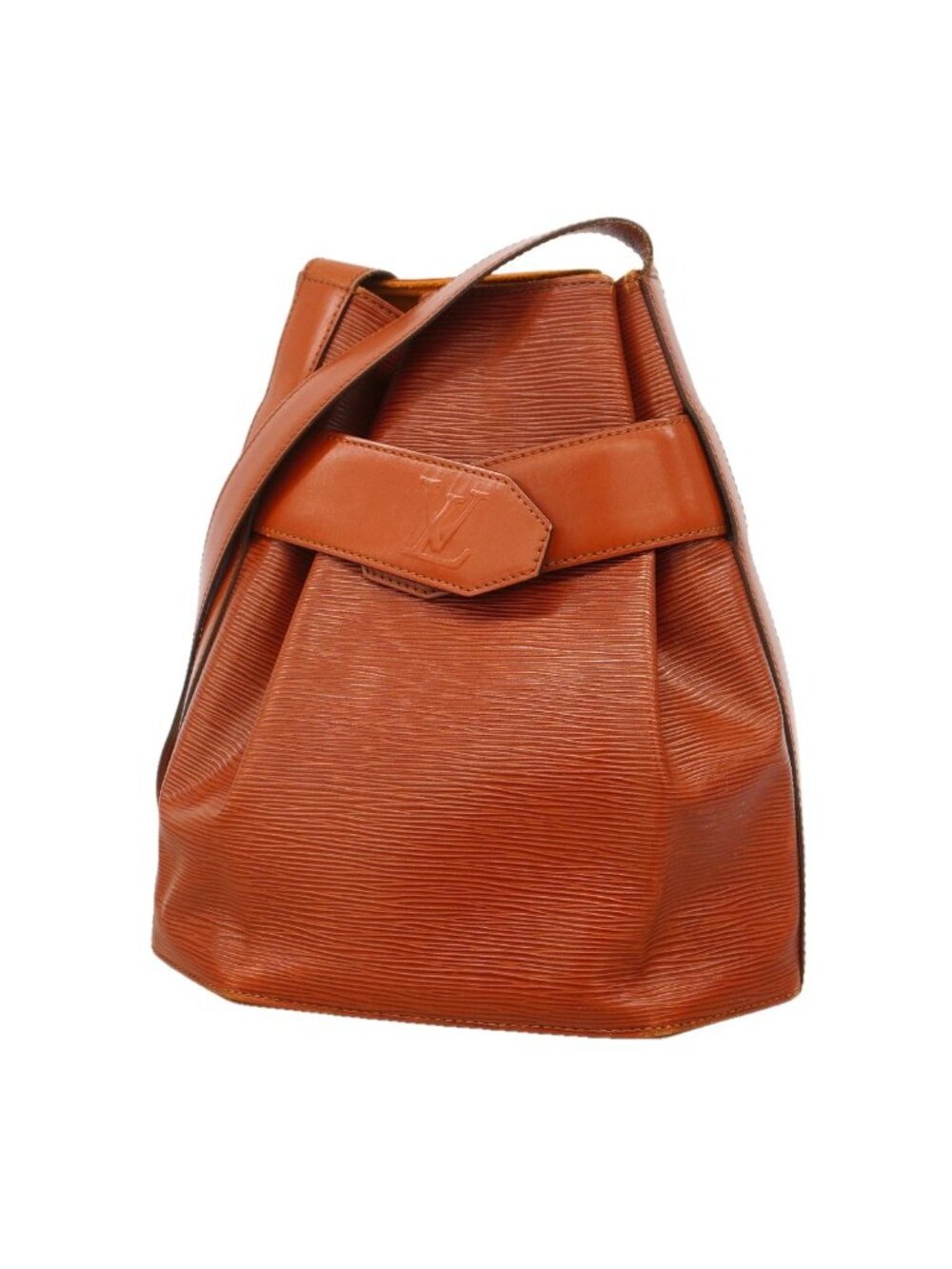 Louis Vuitton Shoulder Bag Epi Sac D'epaule PM Kenya Brown